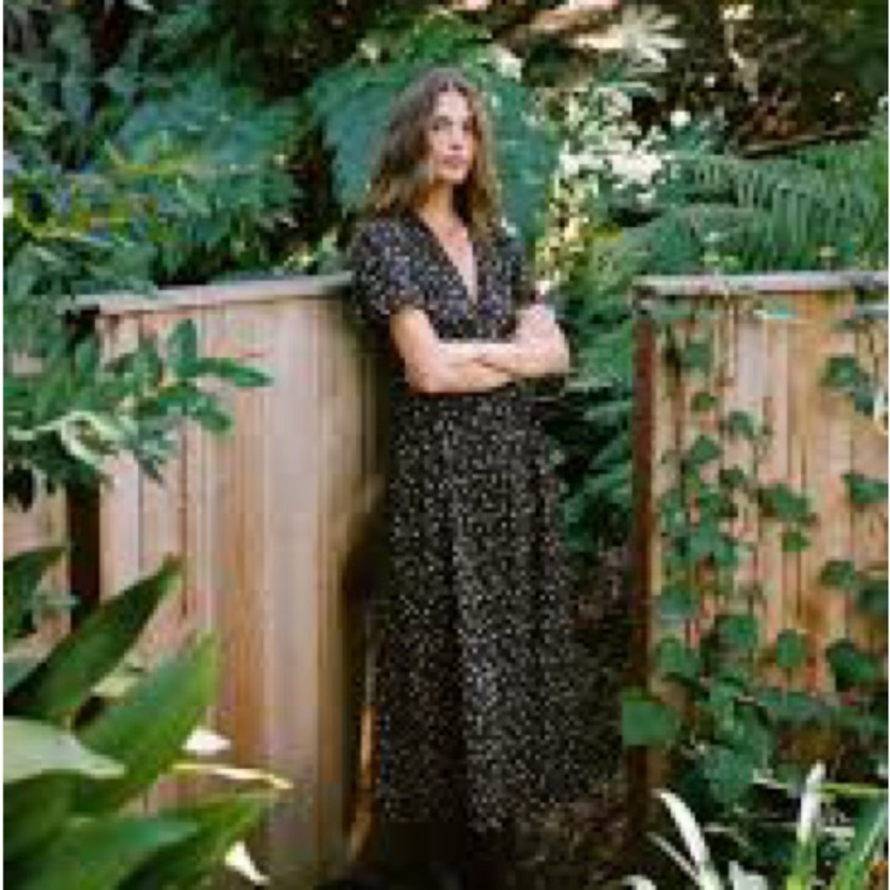 Christy Dawn The Simple Dawn Dress: Noir Tulips